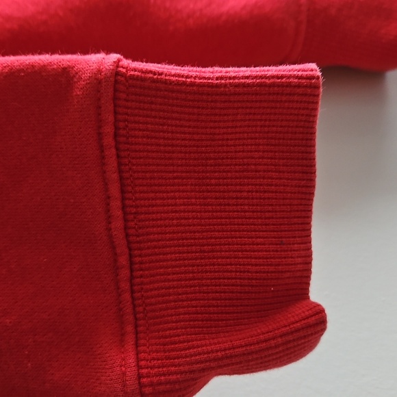 🦖 5/$20 Spyder - Red Pullover Hoodie with Spider Logo - Size 6 - Picture 4 of 5